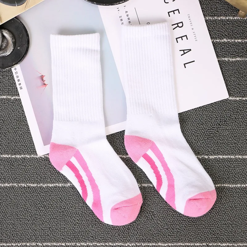 1 Pair Professional Long Thick Figure Skating Socks Sports Cotton High