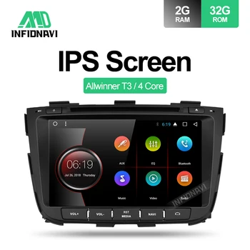 

Infidnavi ZSLT8071 2G+32G android 7.1 car dvd for kia sorento 2013 2014 car radio gps navigation with steering wheel control