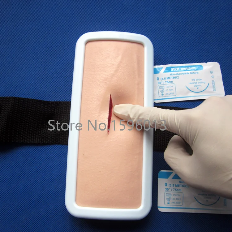 

Wearable Skin Suture Practice Pad, Surgical Suture Training pad,Suture Pad