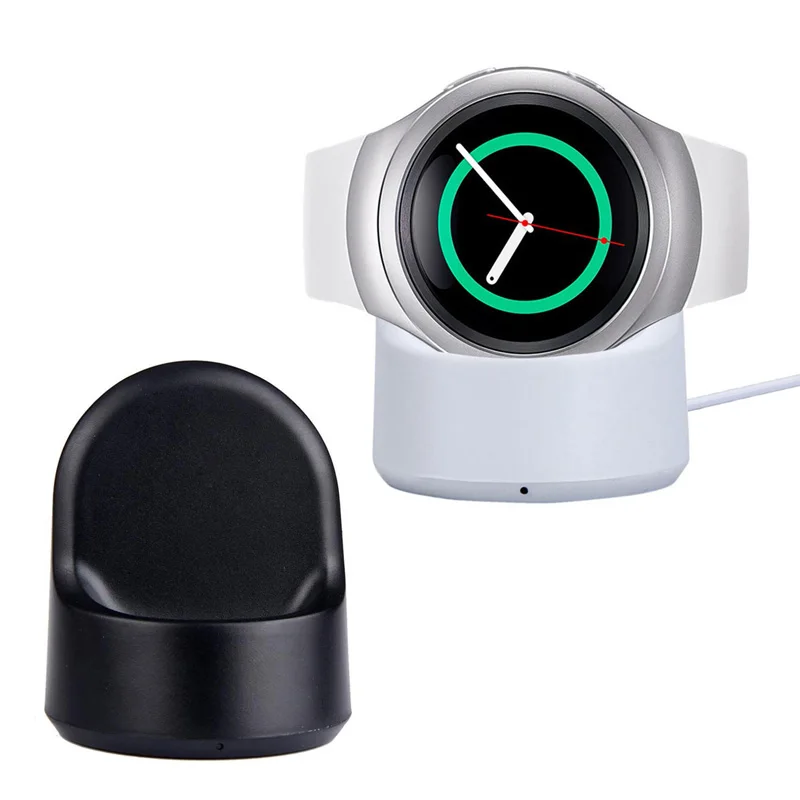For Samsung Gear S2 Smart Watch Wireless Charger Cradle Holder Charging