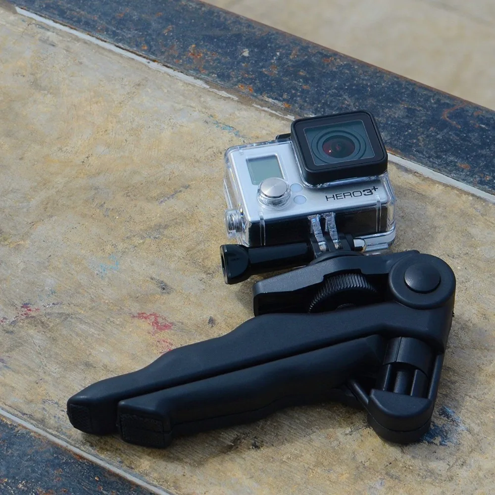Револьвер с винтовой экшн камерой 1/4 20 в комплект входит адаптер GoPro. Мини штатив и