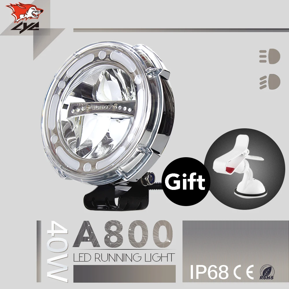 

LYC led Strip Offroad Truck Overhead Lights 7 Inches For Jeep Wrangler Led Headlights Waterproof IP68 Lamp White 6000K 40W