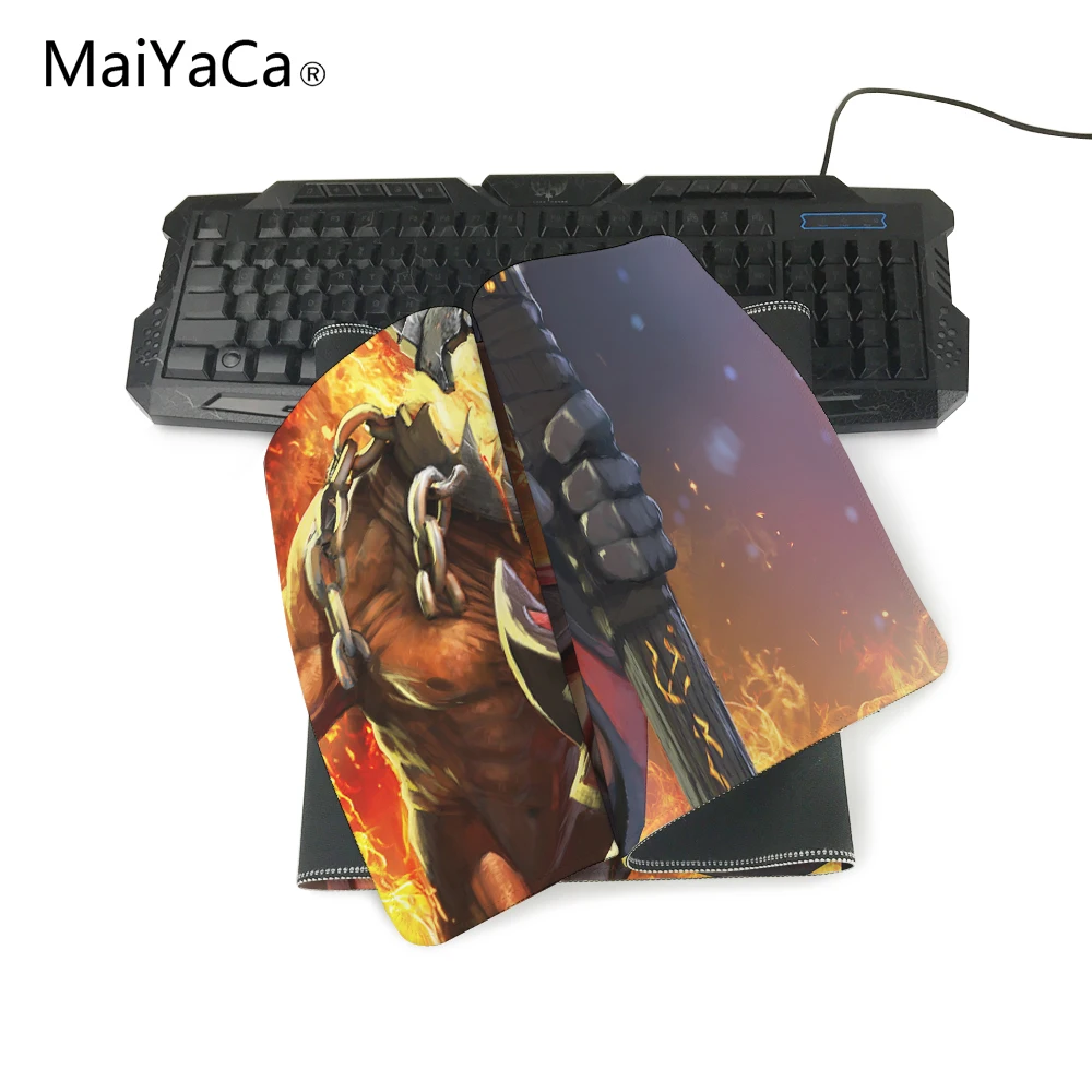  MaiYaCa DoTA 3v3 Battle Mouse Pad Ultimate Gaming Mousepad Natural Rubber Gamer Mouse Mat Pad Game 