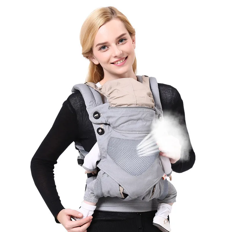 

Breathable Baby Kangaroo Hipseat Portable Multi Baby Sling Foldable Ergonomic Backpacks & Carriers for Newborn Baby Wrap 0-36M