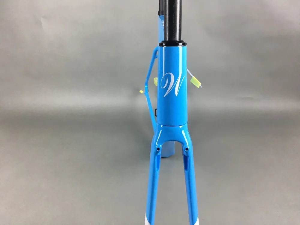 Perfect 2019 design super light FASTERWAY classic carbon road frameset D Brake carbon bike frame:Frameset+Seatpost+Fork+Clamp+Headset 61