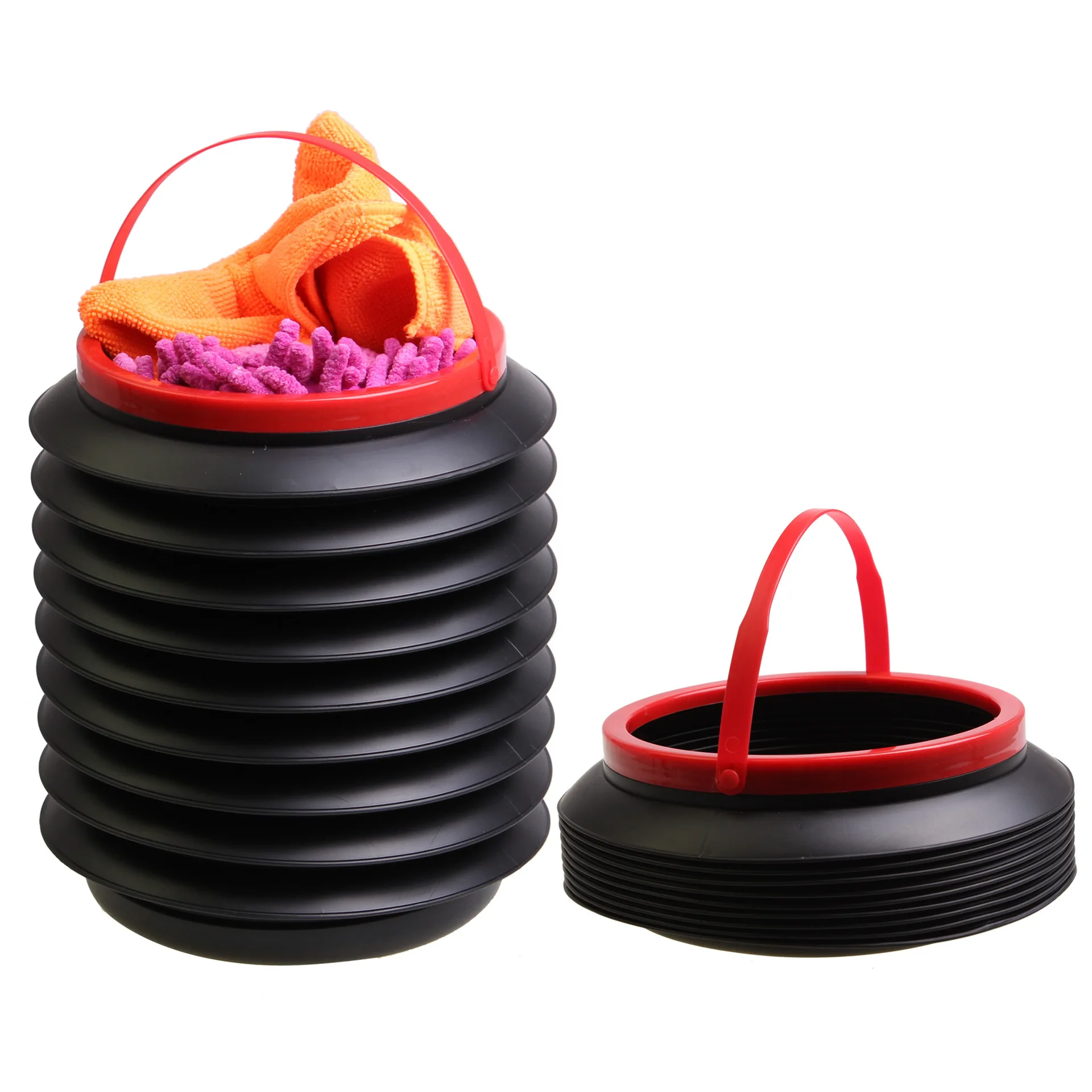 4L Car Multifunctional Retractable Bucket Creative Folding Storage Bucket Umbrella Auto Car trash