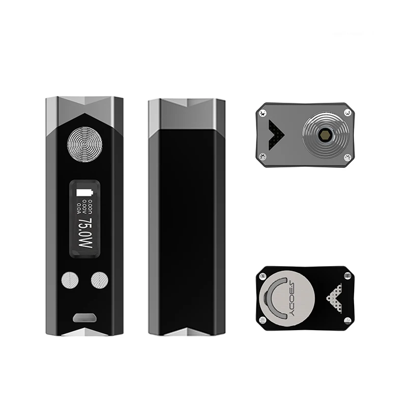 Original Sbody Update Macro DNA75 TC Vape Box Mod Macro II DNA 75W Chip Vaporizer Fit 18650 Battery RDA RTA Tank E Cigarette New