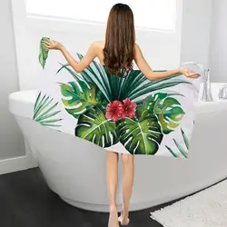 Современный стиль ванная комната полотенце s летняя пляжная сушилка для полотенец мочалка домашний текстиль натуральный Узор лист ананаса