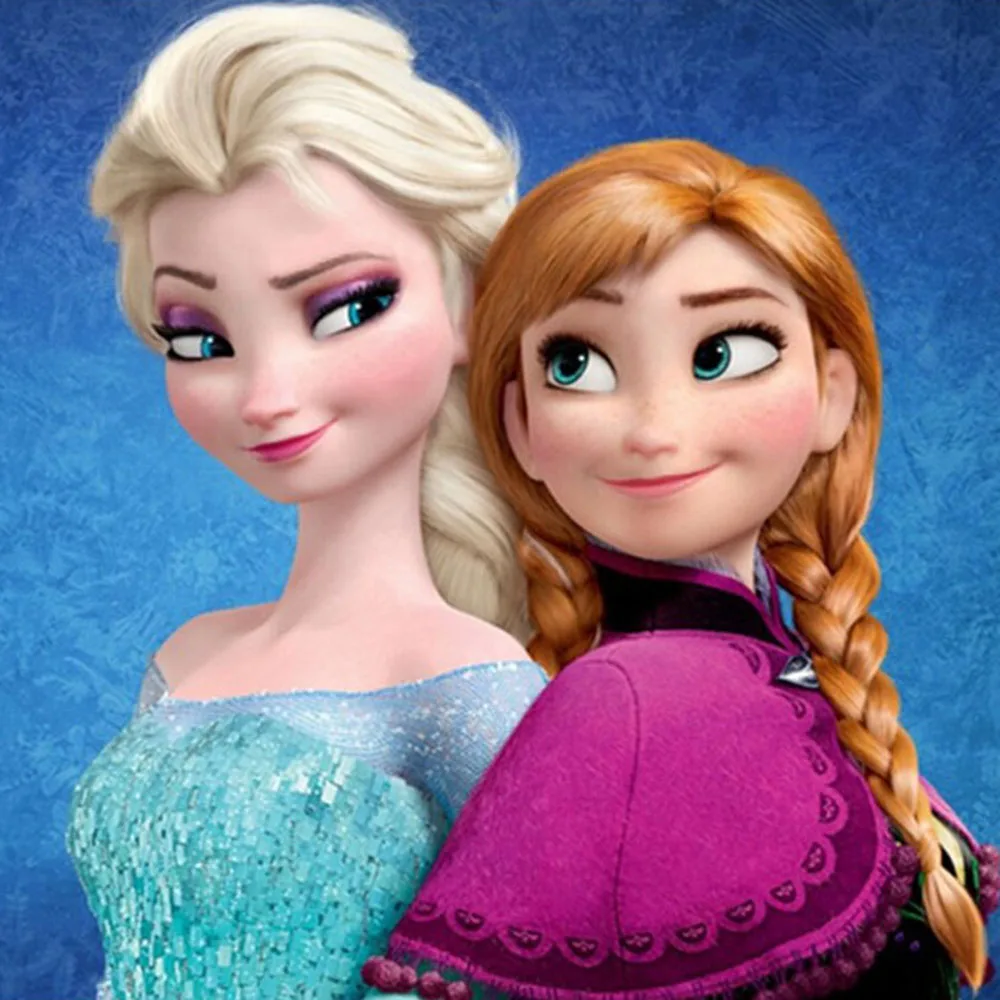 Diamond Painting Two cartoon girls full drill Mosaic DIY Cross Stitch Embroidery Home Decorative Craft | Дом и сад