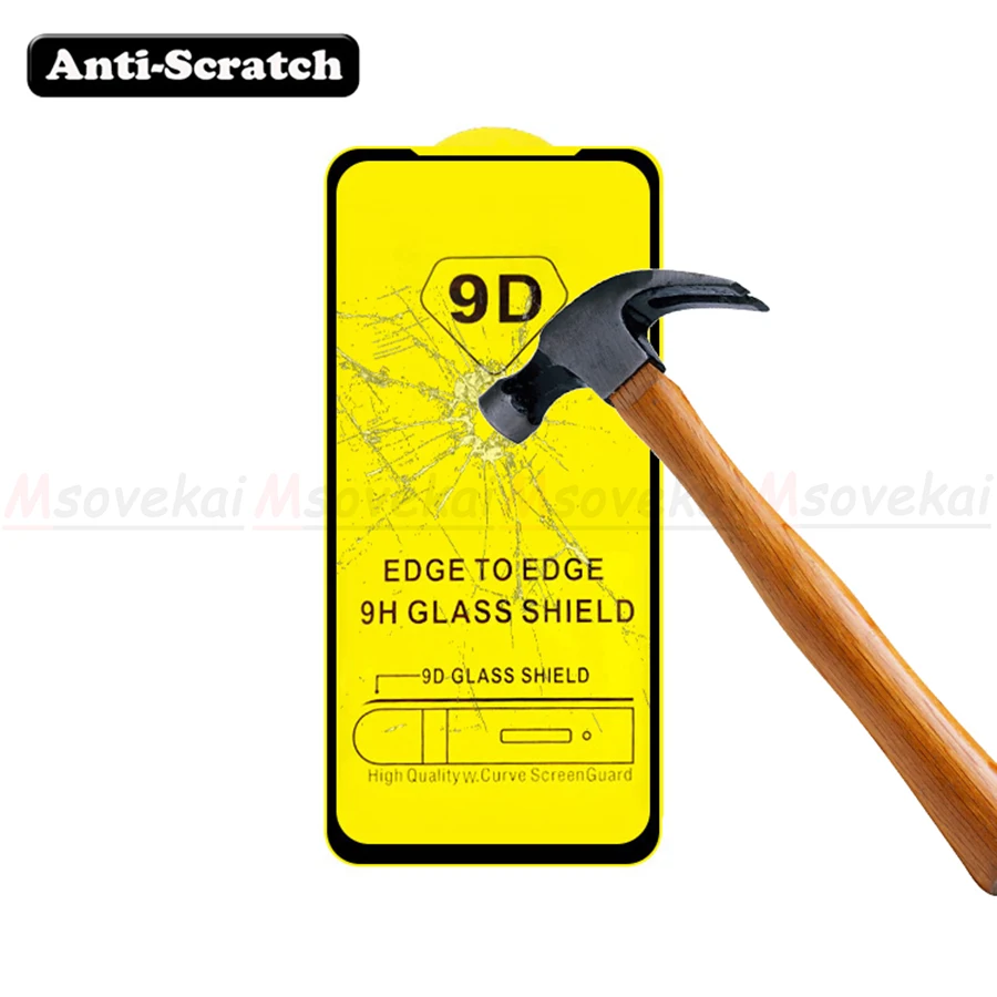 9D полное покрытие закаленное Стекло для OPPO F11 F9 Pro A3s настоящий я 3 2 U1 C1 2019 полный