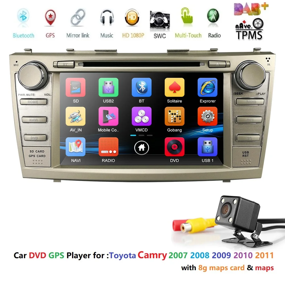 Best Hizpo 2 Din Car Radio GPS Car DVD Player For Toyota Camry 2007 2008 2009 2010 2011 Aurion 2006 Car Audio SWC 1 Best Hizpo 2 Din Car Radio GPS Car DVD Player For Toyota Camry 2007 2008 2009 2010 2011 Aurion 2006 Car Audio SWC 1