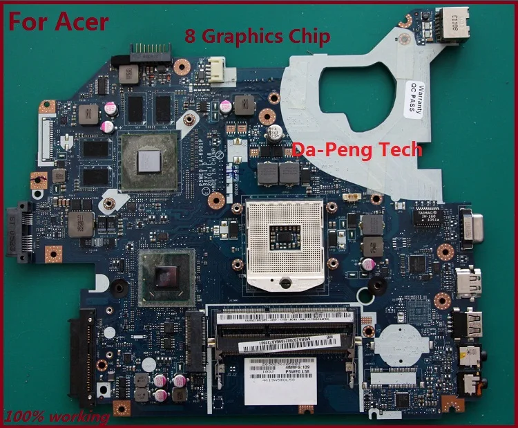Материнская плата KEFU для ноутбука ACER Aspire 5750G материнская P5WE0 LA 6901P DDR3 с 8