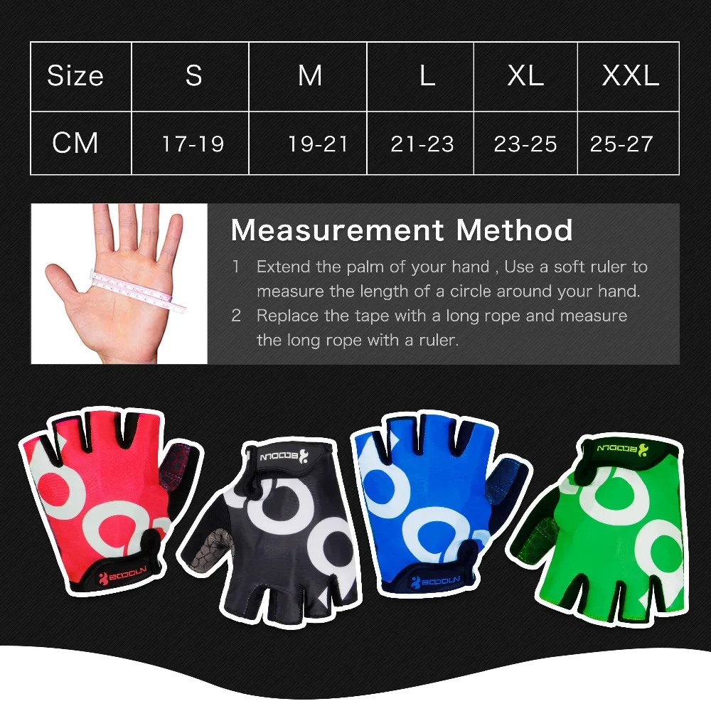Boodun Gym Weightlifting Gloves Body Building Half Finger Workout Fitness Gloves Shockproof An-slip Sports Training Gloves Boodun Gym Weightlifting Gloves Body Building Half Finger Workout Fitness Gloves Shockproof An-slip Sports Training Gloves