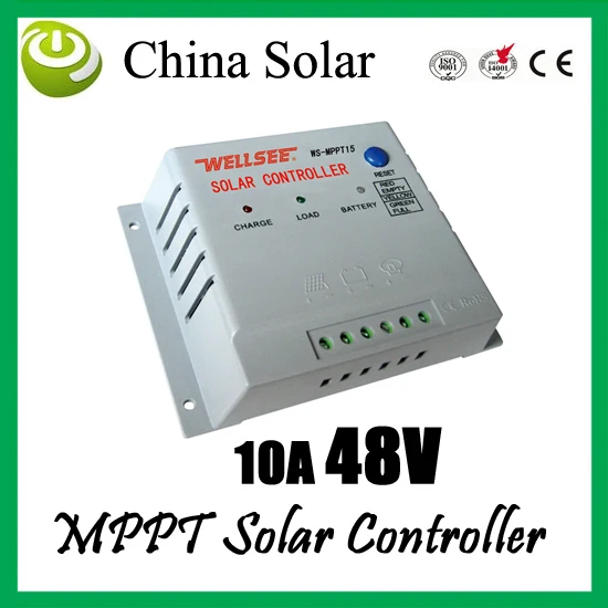 

MPPT solar controller 10Amps, 48 volts wellsee controller,15A controller
