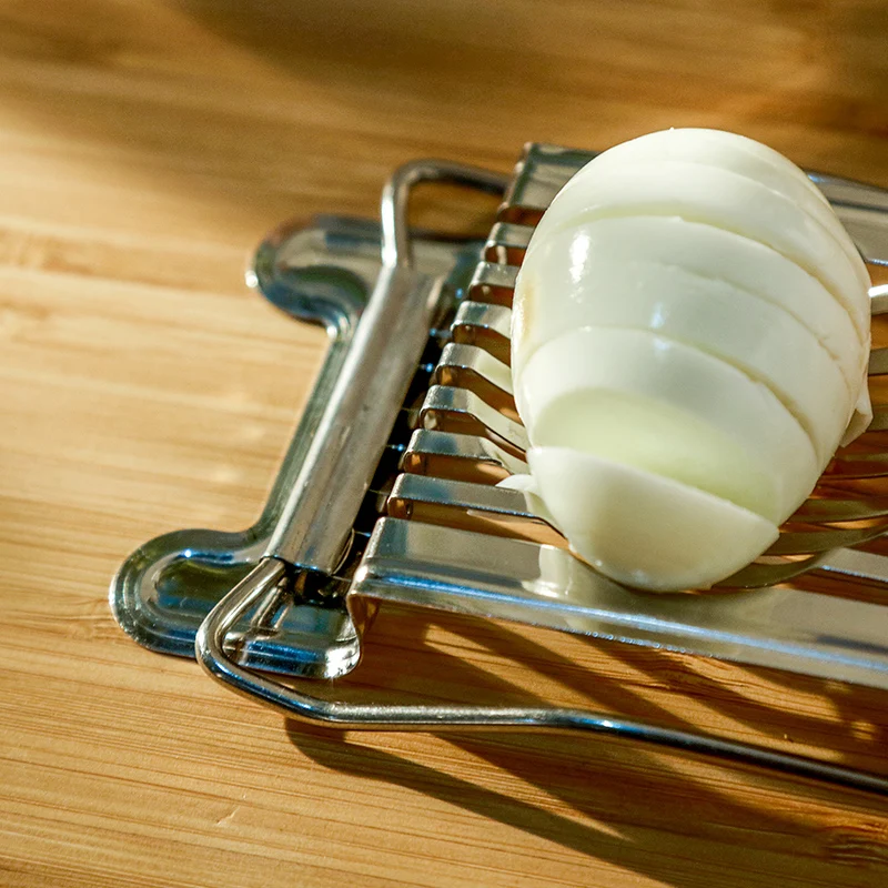 High Quality Stainless Steel Egg Slicers Creative Household Kitchen