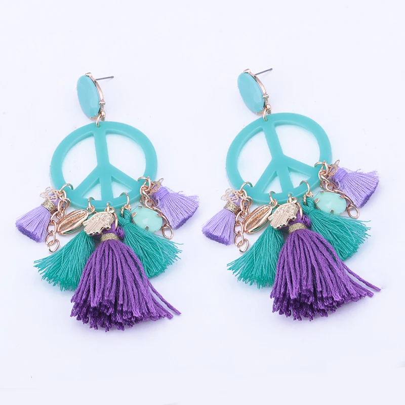 peace Drop Earrings Drop eArrings for woman (2)