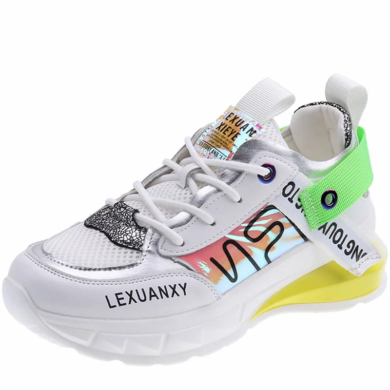 

Msfair 2019 Summer Breathable Mesh Women Sneakers Ladies Sport Shoes For Female Running Shoes Athletic Walking Girl Brand