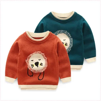 

Children's sweater boy girl cotton thin sweater