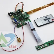 HDMI+ 2AV+ VGA ЖК-драйвер плата контроллера комплект для панели 10,1 дюймов LP101WH4-SLAB 1366*768 ЖК-плата контроллера DIY наборы