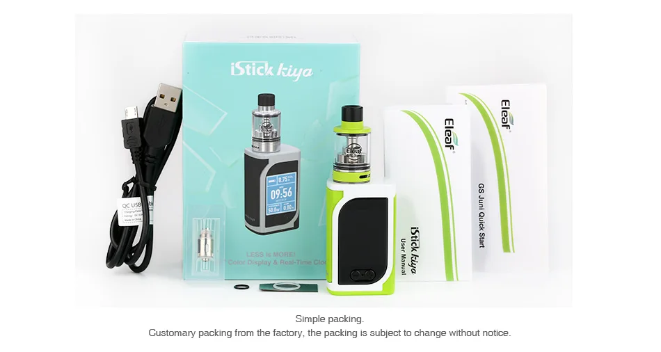 Eleaf iStick Kiya 50W with GS Juni TC Kit 1600mAh