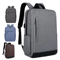 Для 15,6 дюймов ноутбука Рюкзаки Для мужчин многофункциональным Водонепроницаемый путешествия уличные рюкзаки офисные мужская деловая