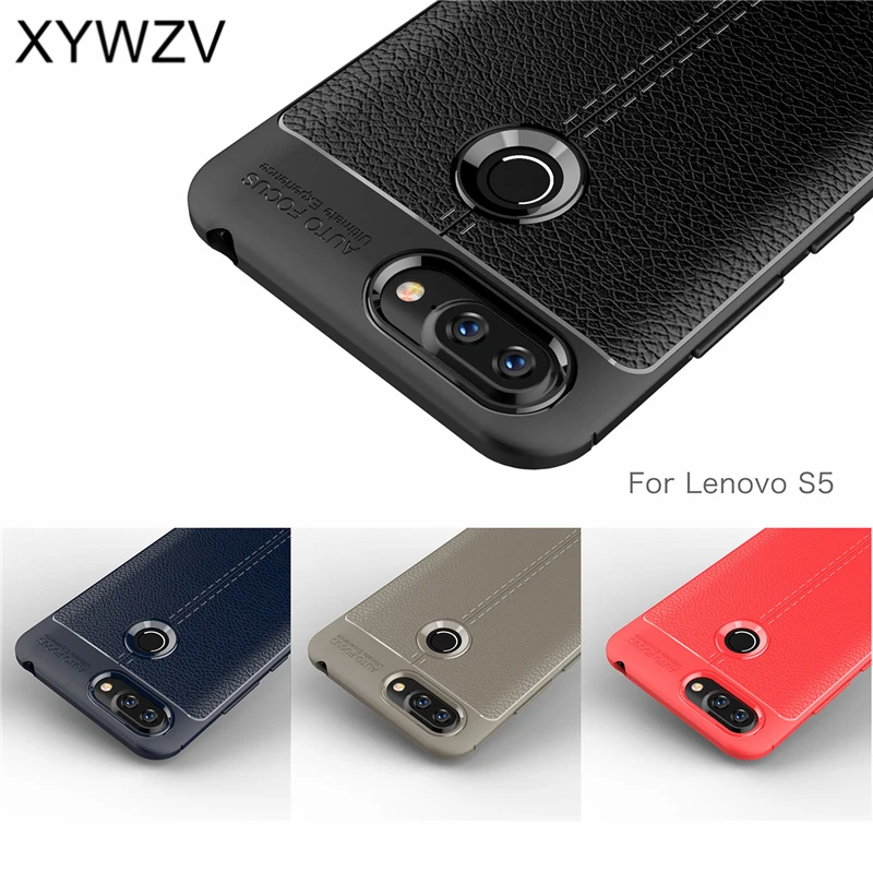 

For Phone Case Lenovo S5 Case Silicone Luxury Rubber Phone Cases for Lenovo S5 k520 Cover for Lenovo Vibe S 5 K 520 Shell XYWZV
