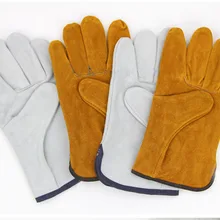 Маслостойкие домашние садовые сварочные защитные перчатки Нескользящие непромокаемые ультра тонкие свиные рабочие перчатки для промышленной работы