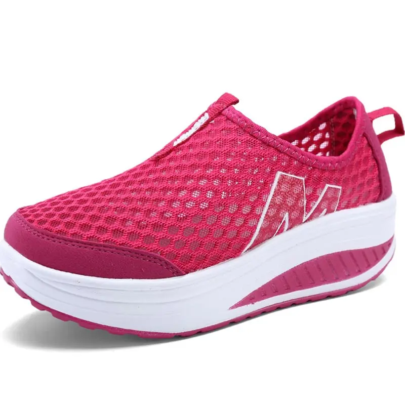 Hundunsnake الصيف رياضية امرأة أحذية رياضية الرياضة المرأة احذية الجري تنس امرأة منصة Scarpe دونا الأسود المشي A-057