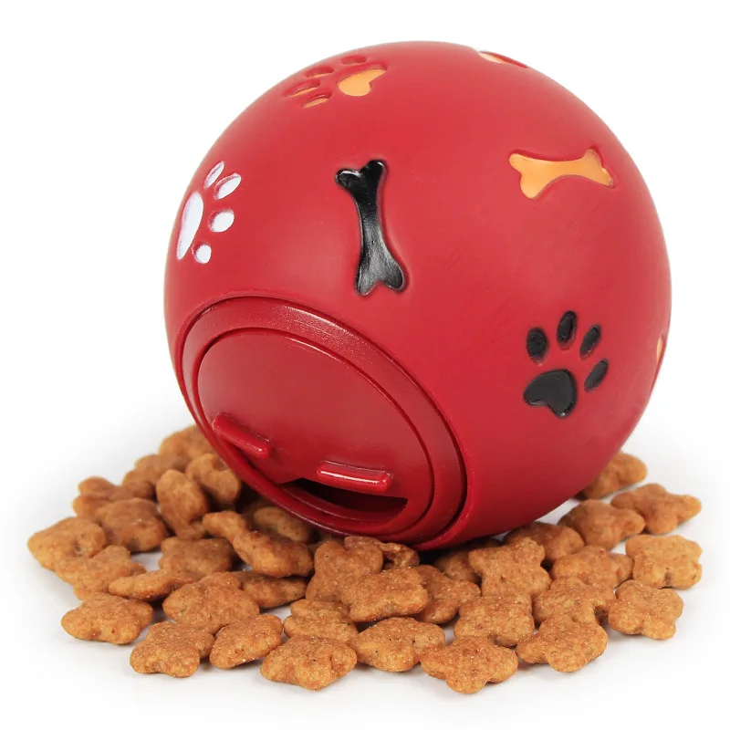 Игрушка для собак HELLOMOON, устойчивая к укусам, головоломка, молочный резиновый вращающийся шар, игрушка для собак