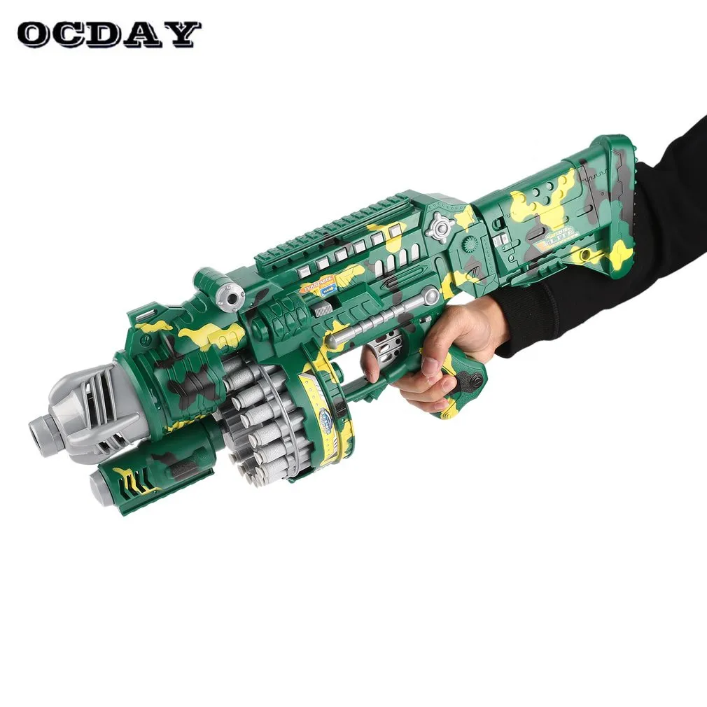 

OCDAY SB253 USB Electric Guns Full-Auto Soft Bullet Blaster Toy Gun With 40pcs Darts Loading 20 Bullets Gifts For Children Kids