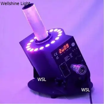 

Free Shipping 18*3w RGB Color Mixing LED co2 pistola Jet Machine