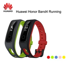 Умный Браслет huawei Honor Band 4 для бега, спортивный ремешок, обувь Land Impact, монитор сна, 50 м, водонепроницаемый