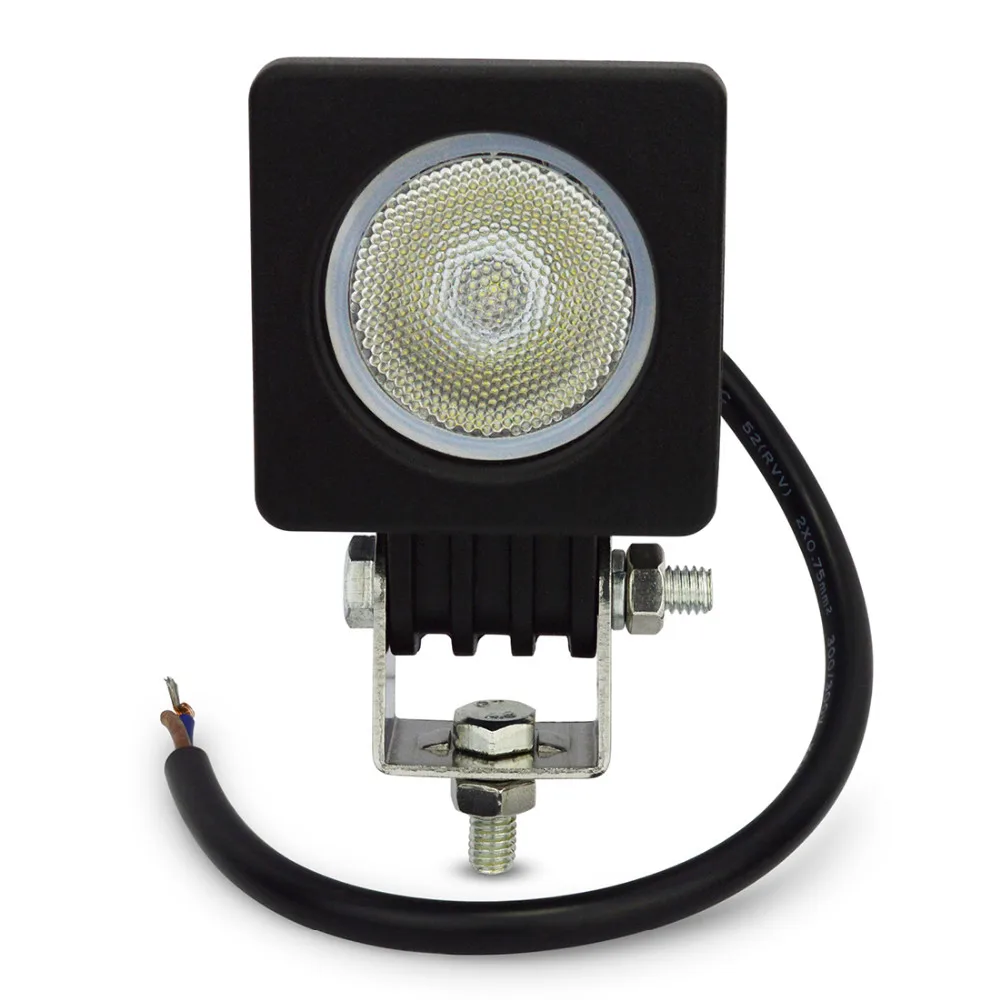 

10pcs 2inch 10W LED Work Light Spot Flood Tractor ATV Motorcycle Off road Fog light LED Worklight External Light