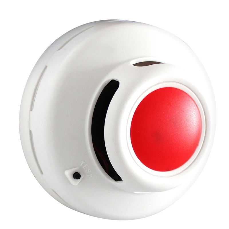 Комбинированный датчик дымовой сигнализации угарного газа CO детектор дыма для домашней безопасности - Цвет: White