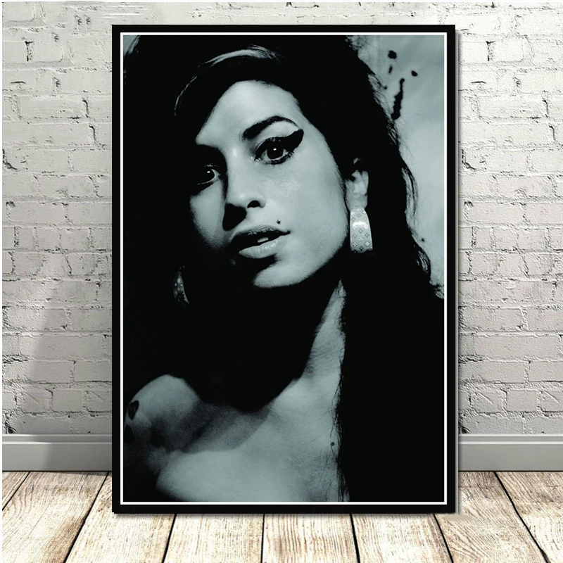 Beauty Woman постер Amy Winehouse музыкальная певица звезда поп печать на заказ живопись