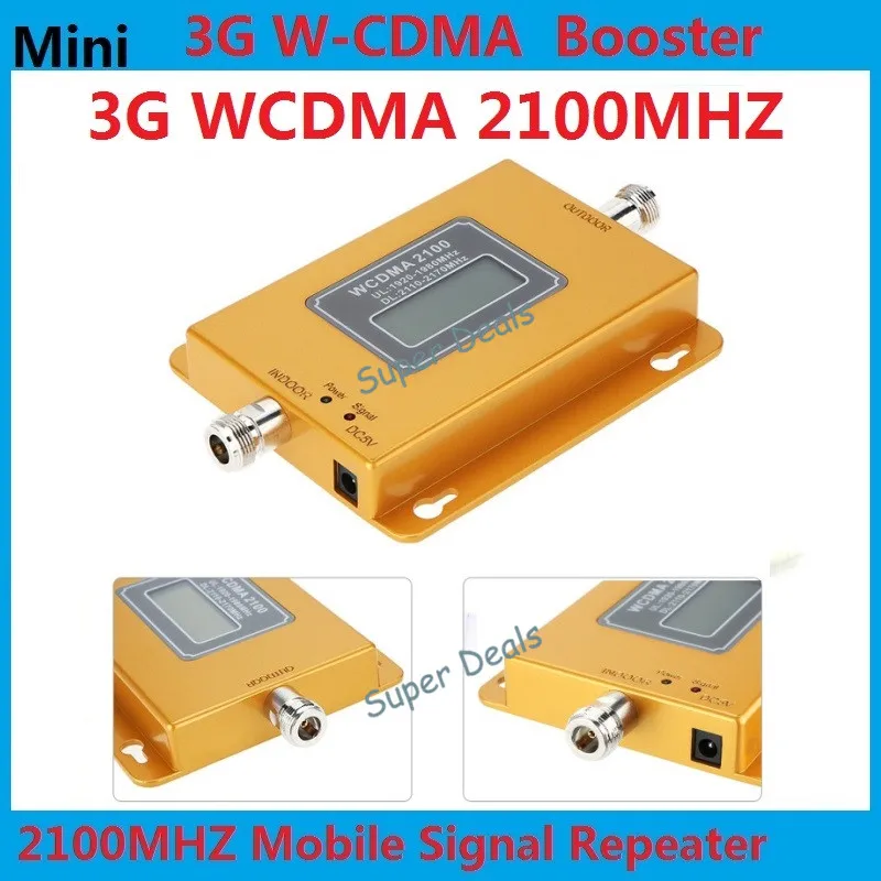 

LCD Display Mini 70db 3G LTE WCDMA UMTS 2100Mhz 3G Repeater Mobile Phone 3G Signal Booster WCDMA Signal Repeater Amplifier