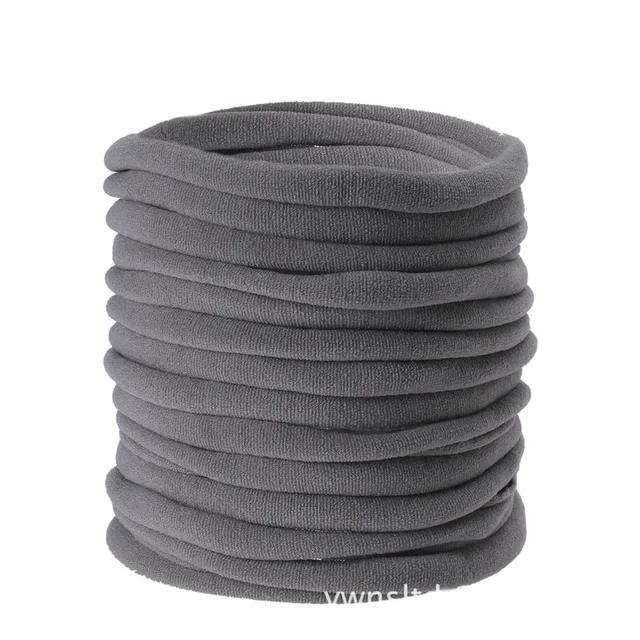 10pcs/lot Nylon Headband for Baby Girl DIY Hair Accessories Elastic Head Band Kids Children Fashion Headwear baby turban 4