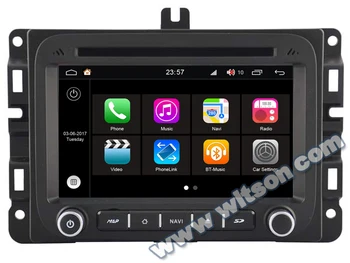 

7" Android 8.0 Oreo OS Car DVD Multimedia Navigation GPS Radio for Jeep Renegade 2014-2018 with Optional Car Play Function