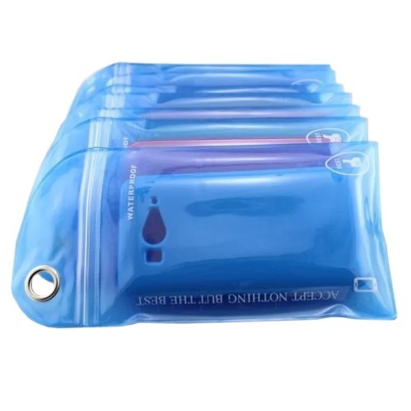 

5Pcs High quality Waterproof Case Cover Swimming Beach Pouch Waterproof For iPhone Mobile Phone Cell Phone