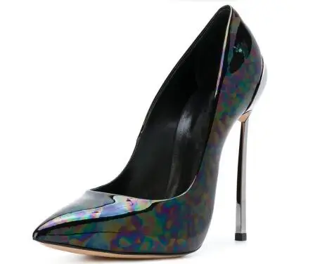 

Hot selling! Woman spring and autumn shallow pointed toe thin high heel pumps Ladies Sexy super high thin heel shoes Dress shoes