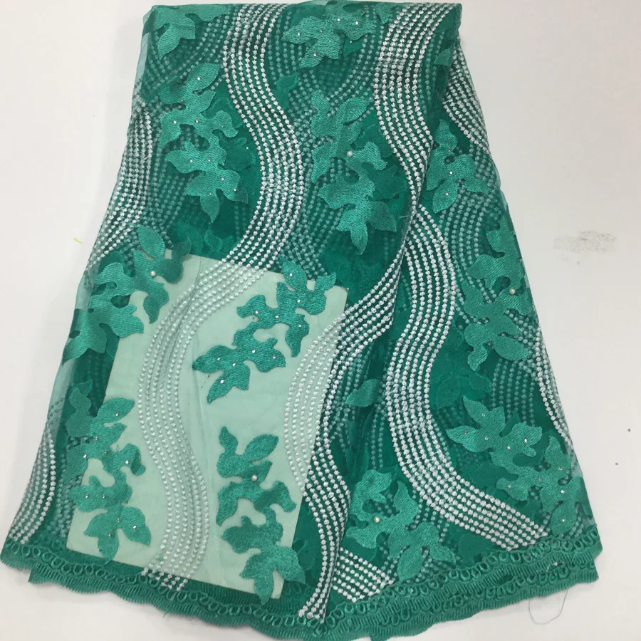 

Latest african lace fabric 2017 Wholesale France swiss voile lace high quality african tulle lace fabric