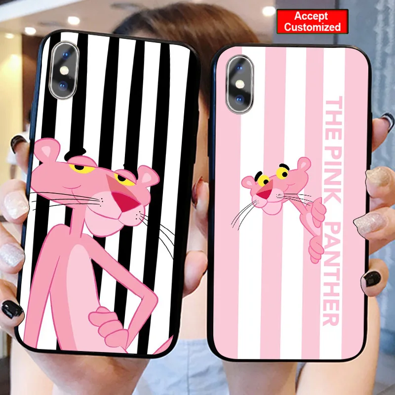 

Pink Panther Cover Case for iPhone 6 6S 7 8 Plus 5 5S SE 10 X XS Max XR Samsung Galaxy S8 S9 S10 S10E Plus Note 8 9 S6 S7 Edge