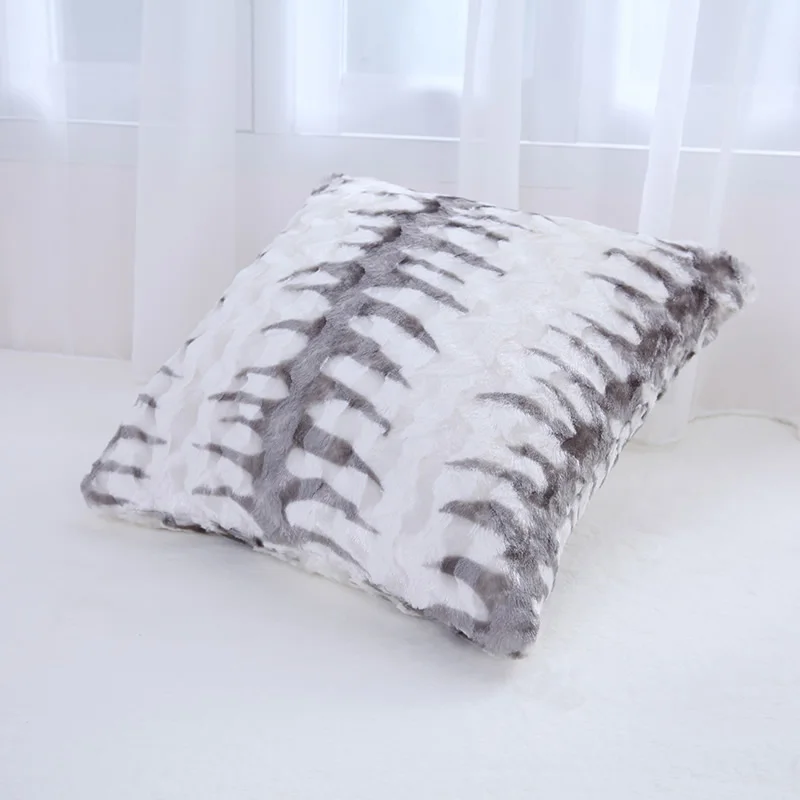 45x45 см чехлы для подушек домашняя плюшевая наволочка для подушки кровать наволочки для комнаты подушки для сиденья автомобиля декоративная диванная Подушка наволочки - Цвет: MR-C