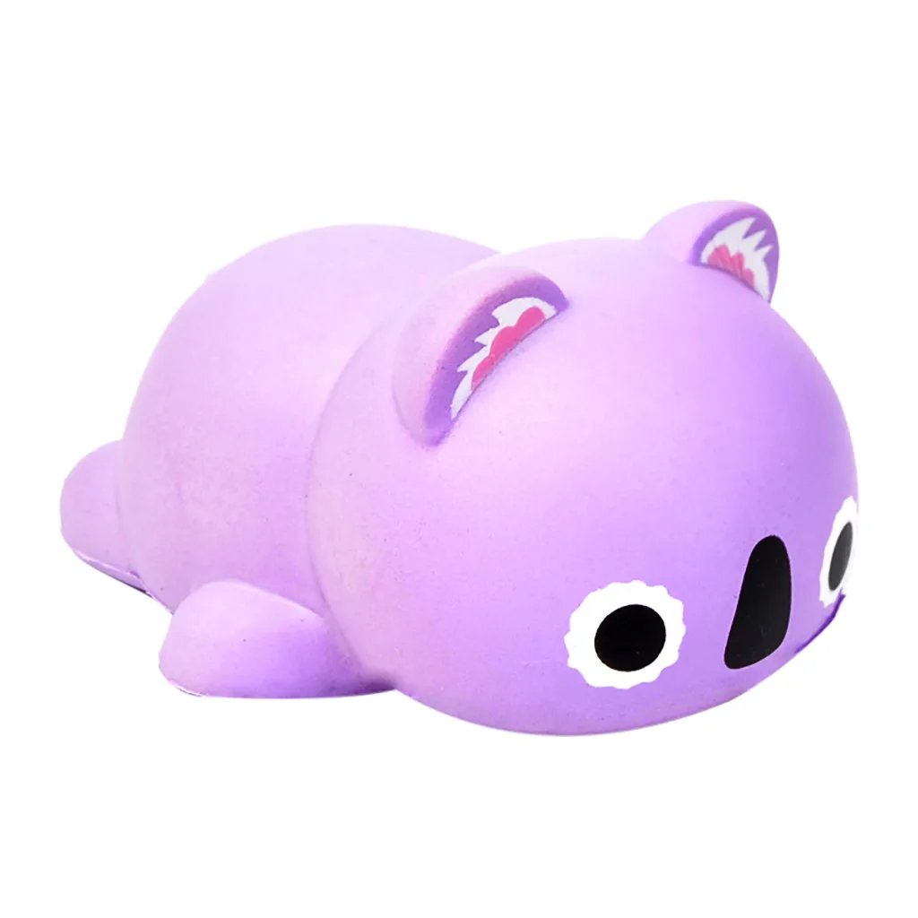 

New Galaxy Ice Koala Animal Squishy Slow Rising Cute Jumbo Strap Soft Squeeze Scented Bread Cake Toy Gift Kid Fun