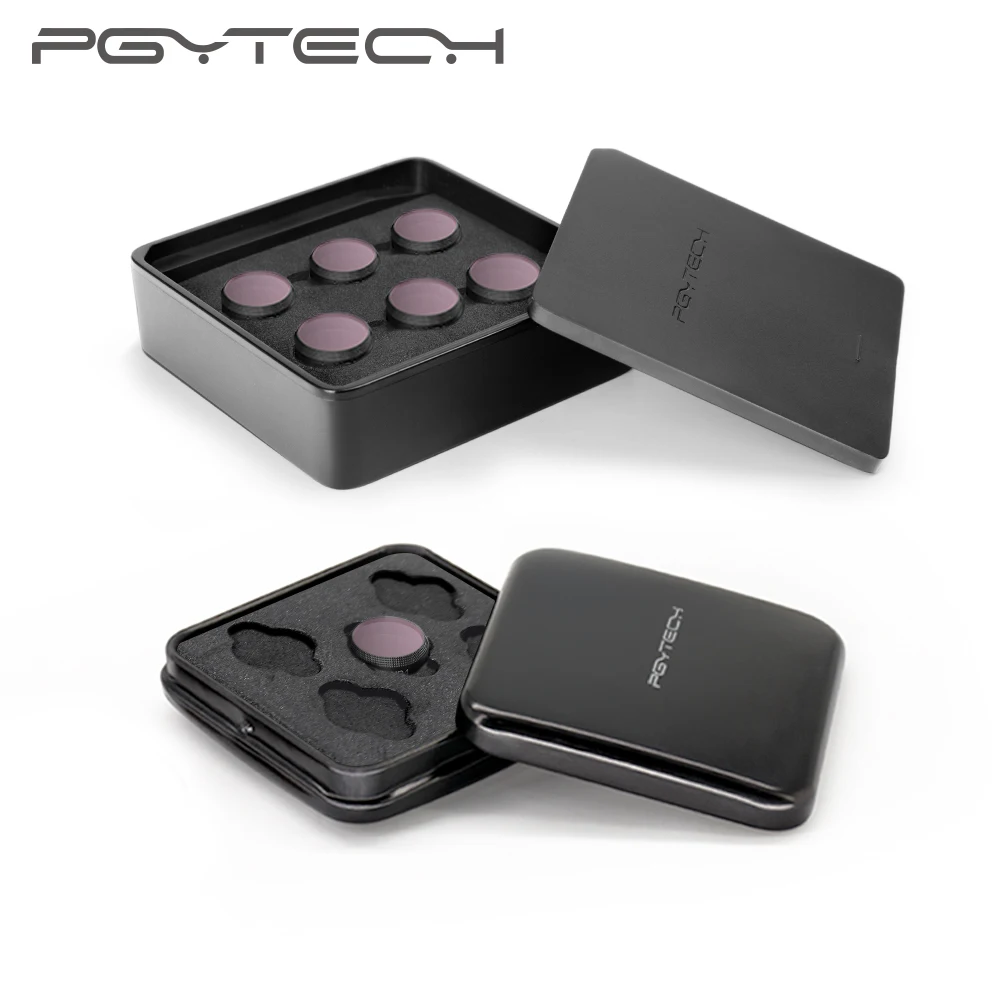 In Stock PGYTECH NEW Filter For DJI MAVIC Air Lens Filters UV CPL ND4 ND8 ND16 ND32 Filter kit MAVIC Air Drone Camera Accessory