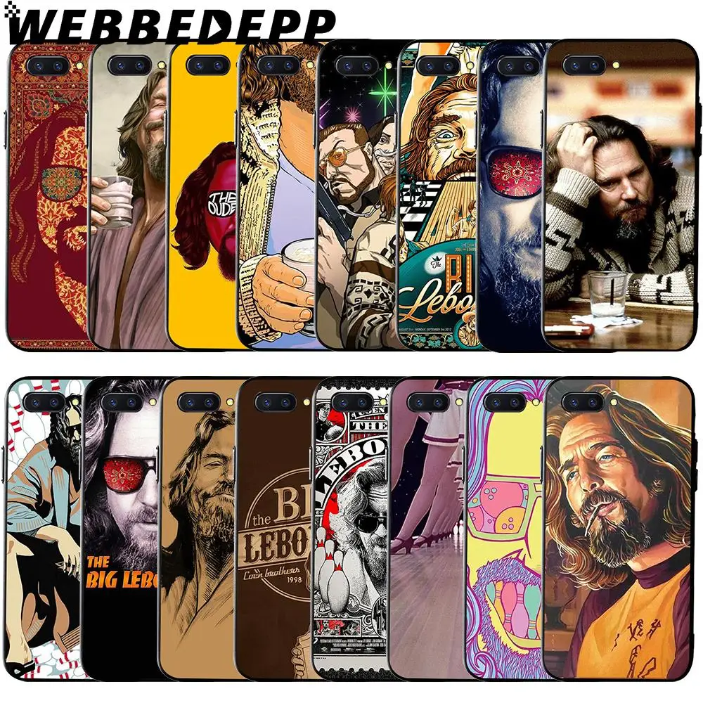 WEBBEDEPP большой мягкий чехол Lebowski для Huawei Honor 6 7A Pro 7C 8C 7X 8X 8 9 10 lite Note 10|Бамперы| |