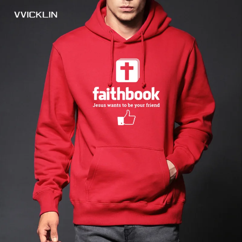 Иисус хочет быть вашим другом Faithbook подарок толстовки Христос Религия