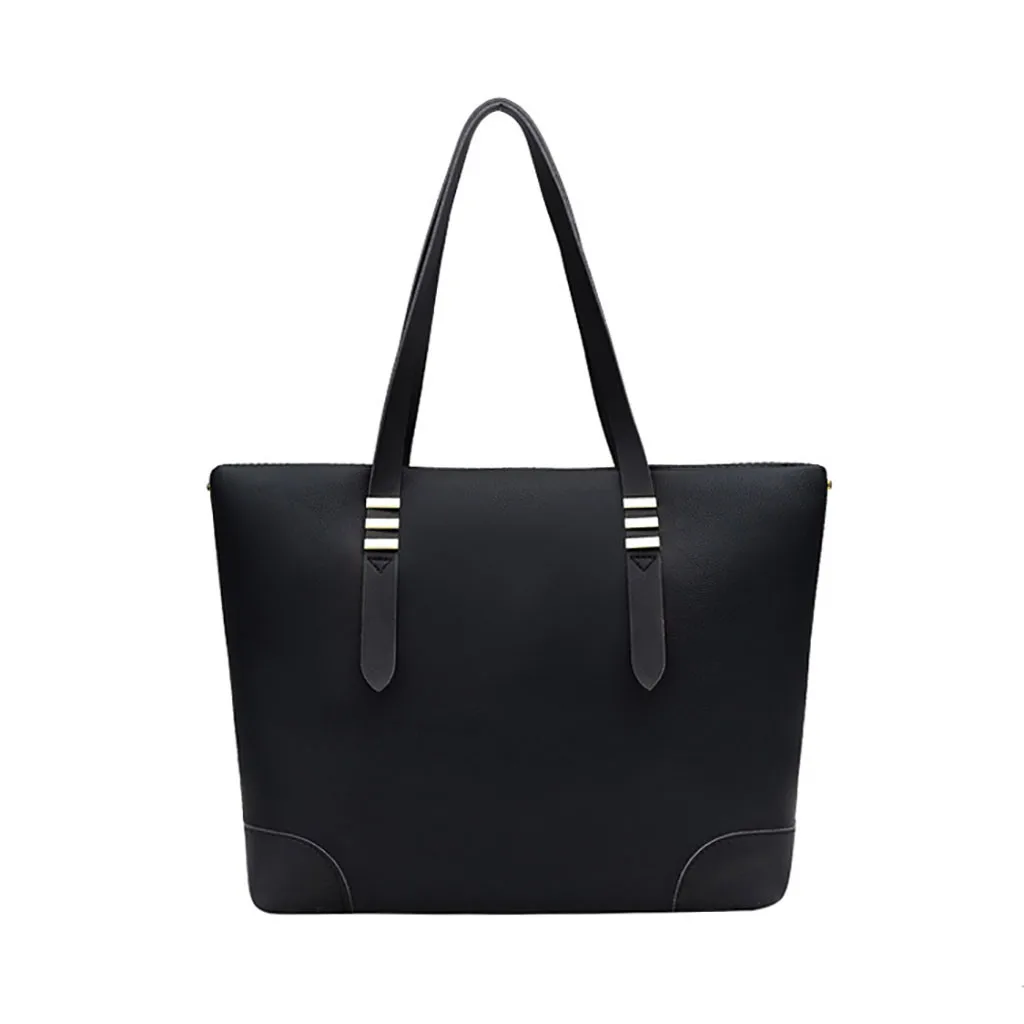 Женская кожаная сумка черная красная Повседневная Сумка Большая вместительная хозяйственная сумка через плечо роскошные сумки женские дизайнерские сумки# YL1