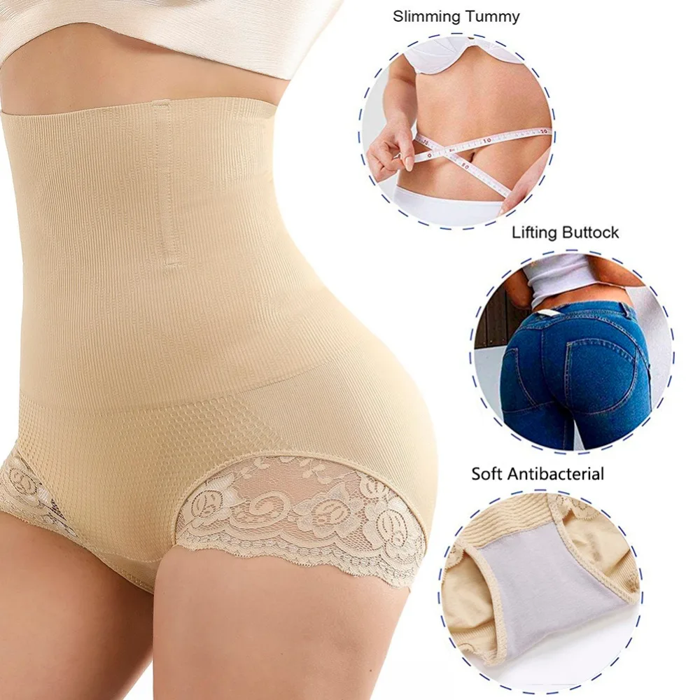 Lover-beauty Высокая талия Butt Lifter Booty Hip Enhancer пуш-ап Boyshorts Невидимый шейпер трусики сексуальные моделирующие трусы
