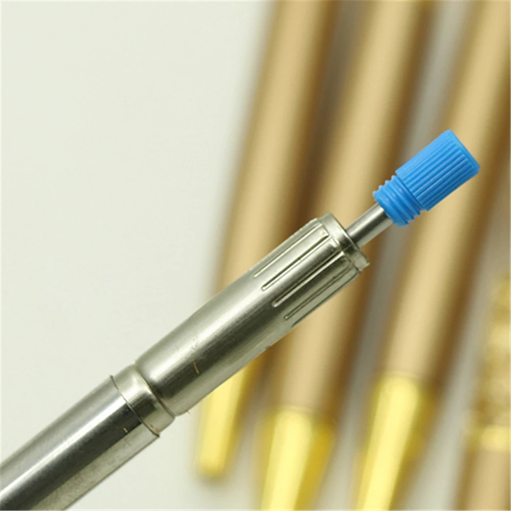 SCO из золотой фольги Кристальный украшенная шариковая металлическая ручка